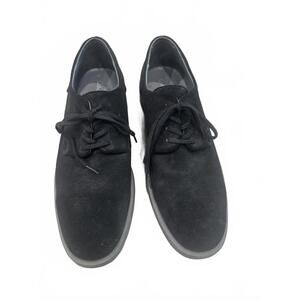 Calvin Klein Black Suede Lace-Up Shoes Men’s 9.5 Dress Casual Oxford